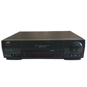 JVC HR-A56U 4-Head Hi-Fi Pro-Cision Plug & Play VHS VCR Player – No Remote